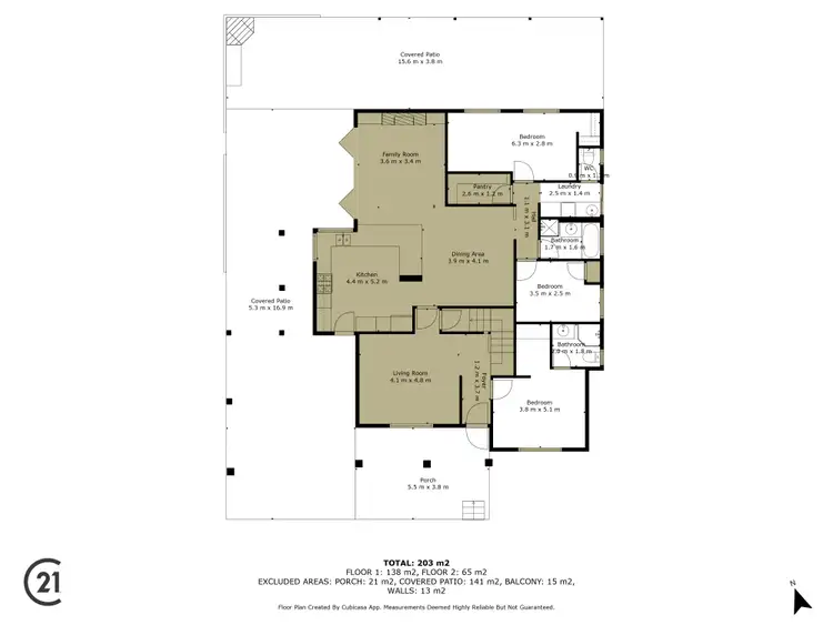 Floorplan of Homely house listing, 32 Alexander Parkway, Wellard WA 6170