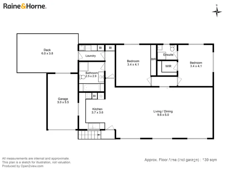 Floorplan of Homely house listing, 2/33 Pennington Drive, Sorell TAS 7172