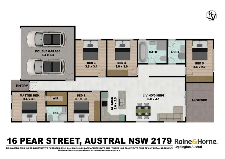Floorplan of Homely house listing, 16 Pear Street, Austral NSW 2179
