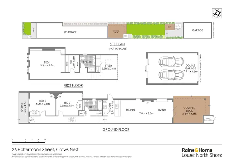 Floorplan of Homely house listing, 36 Holtermann Street, Crows Nest NSW 2065