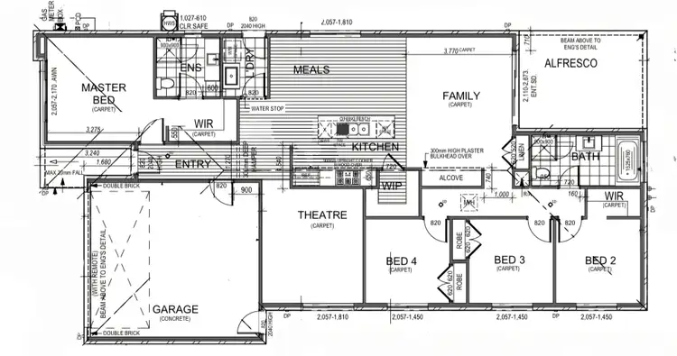 Floorplan of Homely house listing, 27 Rosewater Street, Manor Lakes VIC 3024
