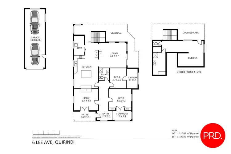 Floorplan of Homely house listing, 6 Lee Avenue, Quirindi NSW 2343