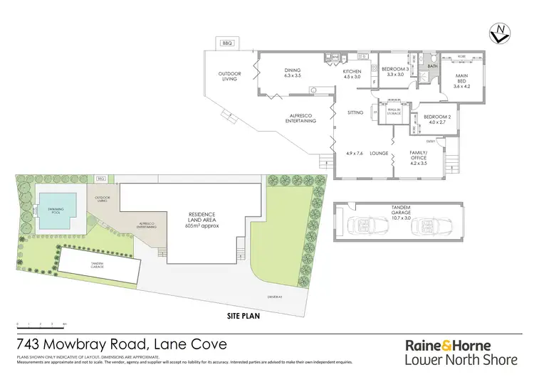 Floorplan of Homely house listing, 743 Mowbray Road, Lane Cove NSW 2066