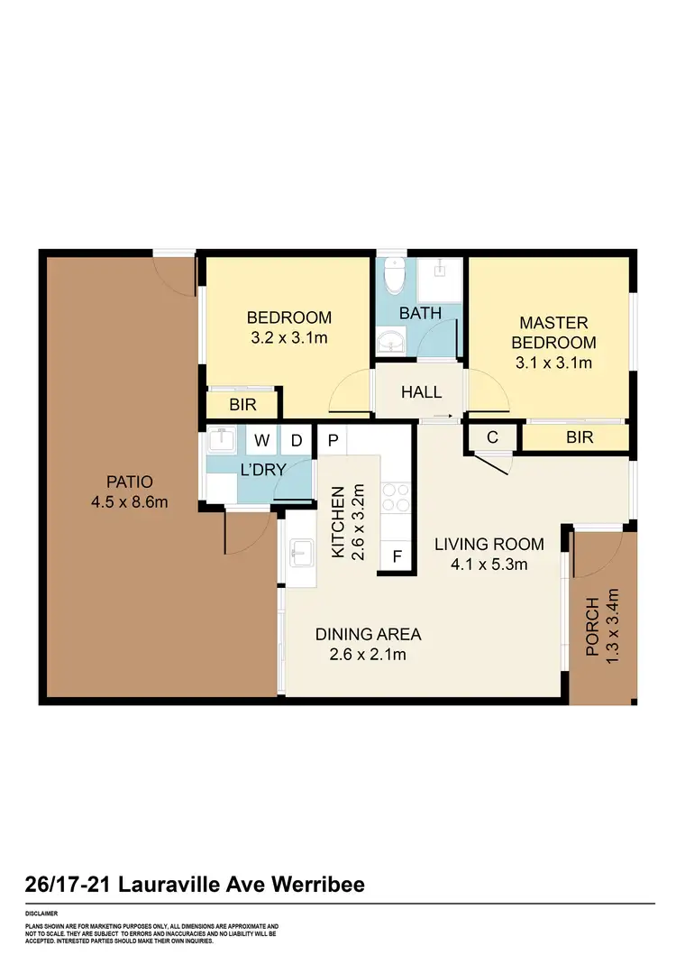 Floorplan of Homely house listing, 26/17 Lauraville Avenue, Werribee VIC 3030