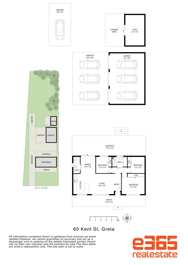 Floorplan of Homely house listing, 60 Kent Street, Greta NSW 2334