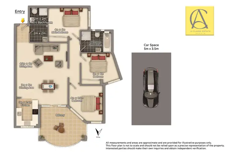 Floorplan of Homely apartment listing, 10/1-7 Belmore Street, North Parramatta NSW 2151