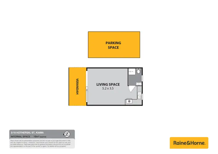 Floorplan of Homely apartment listing, 5/18 Hothersal Street, Kiama NSW 2533