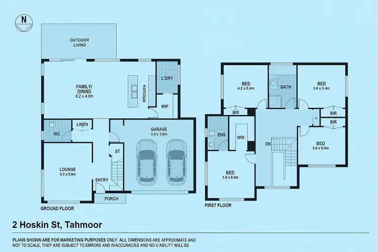 Floorplan of Homely house listing, 2 Hoskin Street, Tahmoor NSW 2573