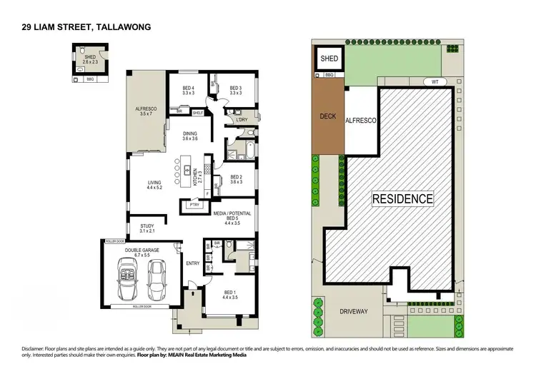 Floorplan of Homely house listing, 29 Liam Street (Tallawong), Schofields NSW 2762