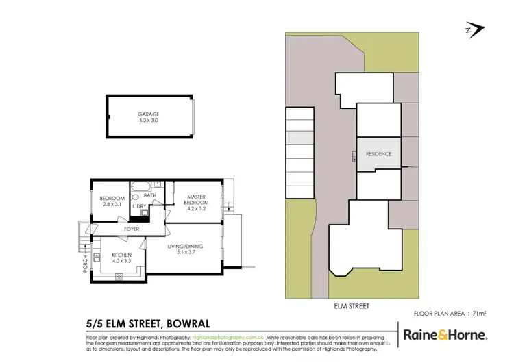 Floorplan of Homely unit listing, 5/5 Elm Street, Bowral NSW 2576