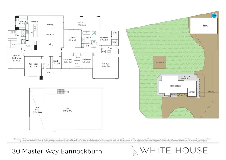 Floorplan of Homely house listing, 30 Master Way, Bannockburn VIC 3331
