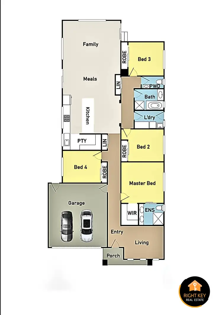 Floorplan of Homely house listing, 20 Arkbar Av, Deanside VIC 3336