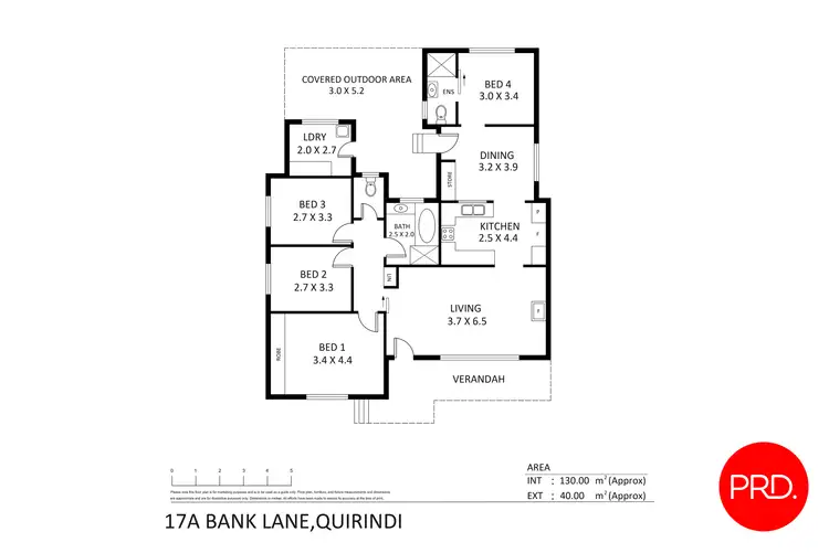Floorplan of Homely house listing, 17a Bank Lane, Quirindi NSW 2343
