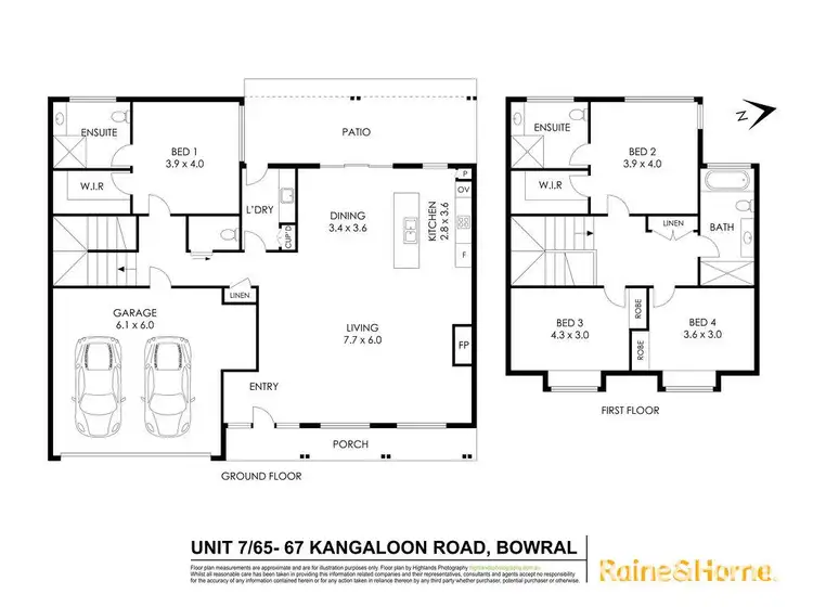 Floorplan of Homely townhouse listing, Address available on request