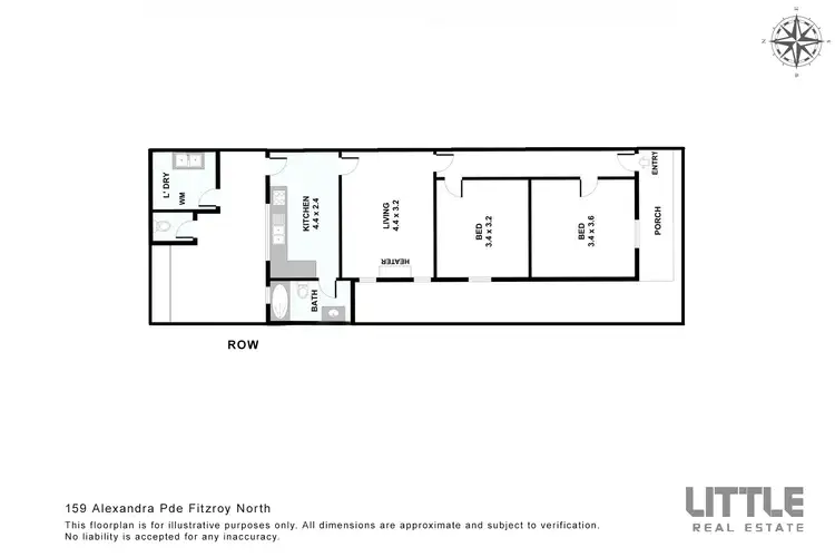 Floorplan of Homely house listing, 159 Alexandra Parade, Fitzroy North VIC 3068