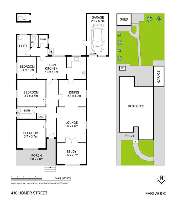Floorplan of Homely house listing, 410 Homer Street, Earlwood NSW 2206