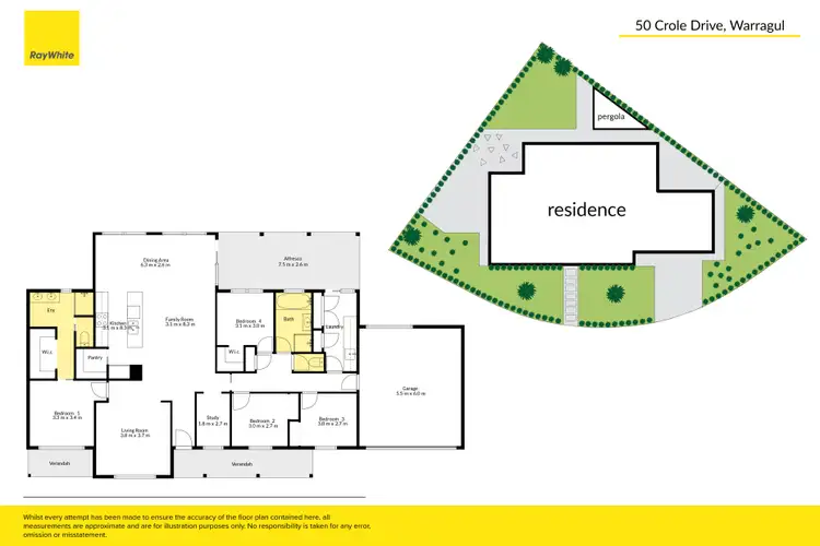 Floorplan of Homely house listing, 50 Crole Drive, Warragul VIC 3820