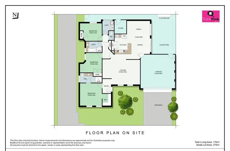 Floorplan of Homely house listing, Address available on request