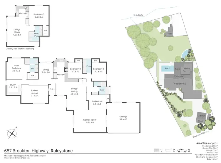 Floorplan of Homely house listing, 687 Brookton Highway, Roleystone WA 6111