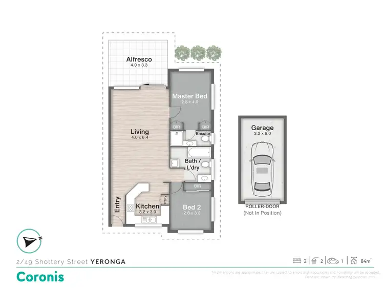 Floorplan of Homely unit listing, 2/49 Shottery Street, Yeronga QLD 4104