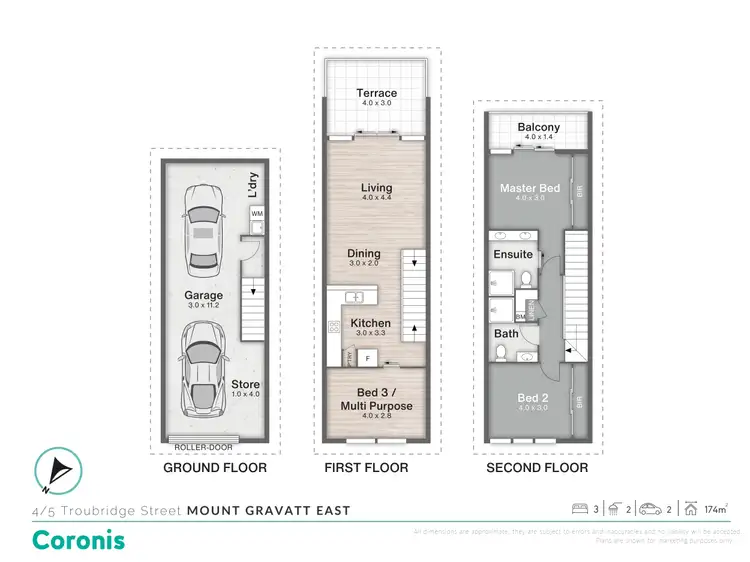 Floorplan of Homely townhouse listing, 4/5 Troubridge Street, Mount Gravatt East QLD 4122