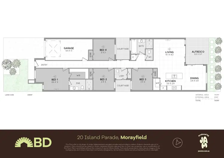 Floorplan of Homely house listing, 20 Island Parade, Morayfield QLD 4506