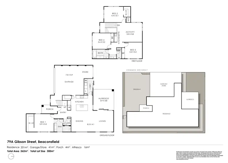 Floorplan of Homely house listing, 79A Gibson Street, Beaconsfield WA 6162