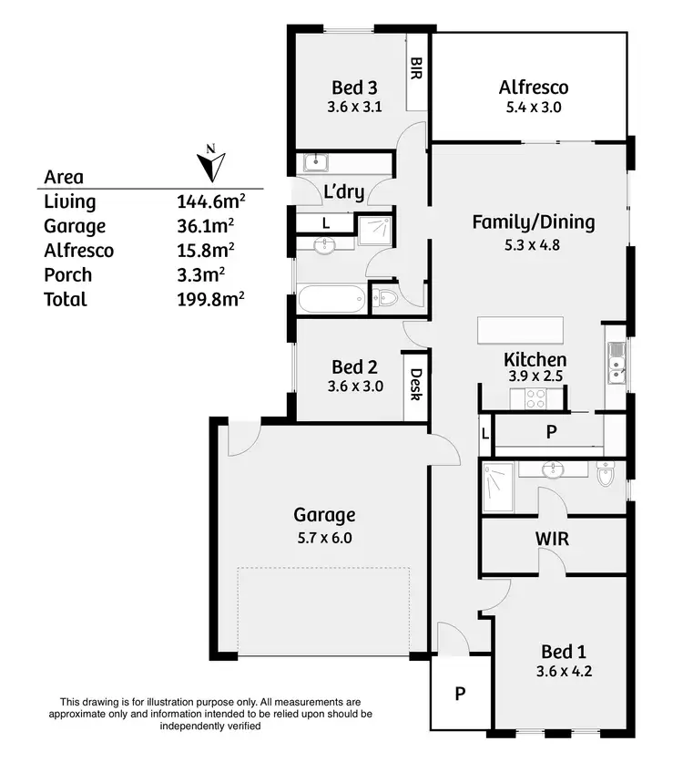 Floorplan of Homely house listing, 52 Sims Road, Mount Barker SA 5251
