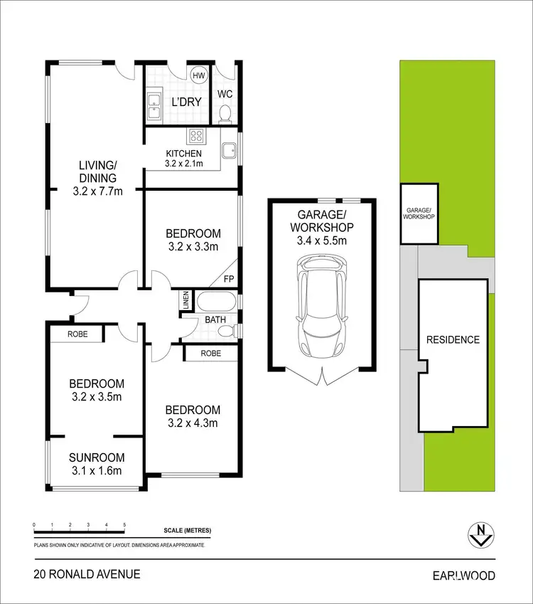 Floorplan of Homely house listing, 20 Ronald Avenue, Earlwood NSW 2206