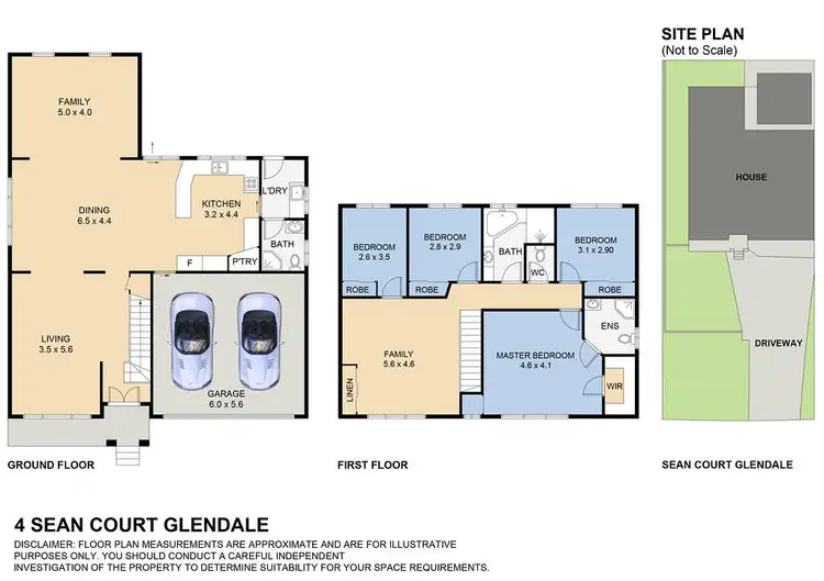 Floorplan of Homely house listing, 4 Sean Court, Glendale NSW 2285