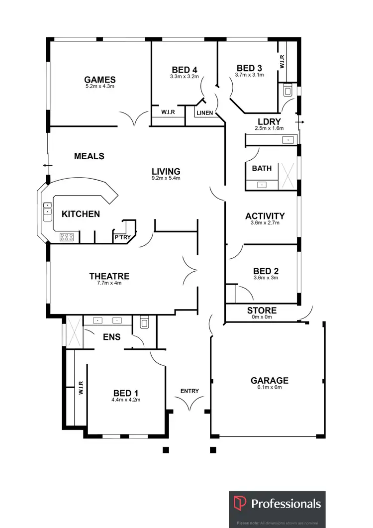 Floorplan of Homely house listing, 7 Dryandra Elbow, Atwell WA 6164