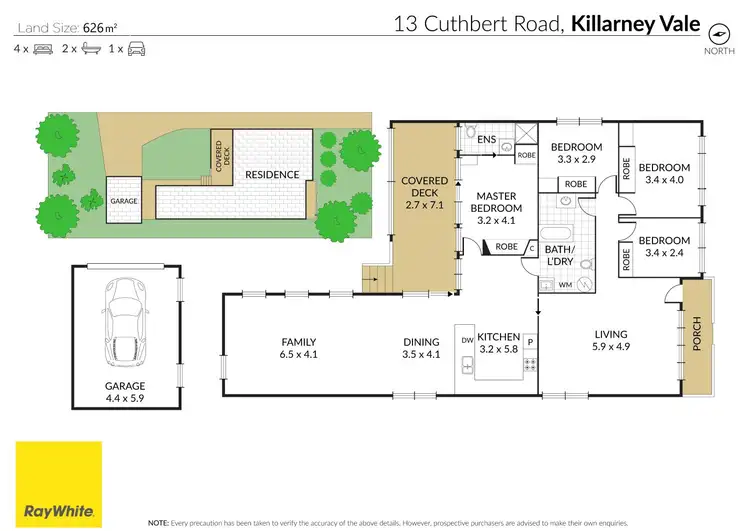 Floorplan of Homely house listing, 13 Cuthbert Road, Killarney Vale NSW 2261