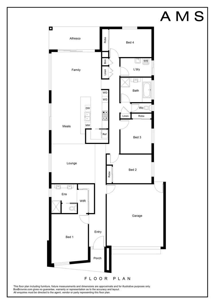 Floorplan of Homely house listing, 64 Oakgrove Drive, Craigieburn VIC 3064