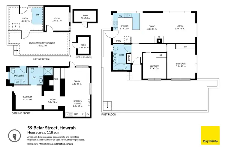 Floorplan of Homely house listing, 59 Belar Street, Howrah TAS 7018