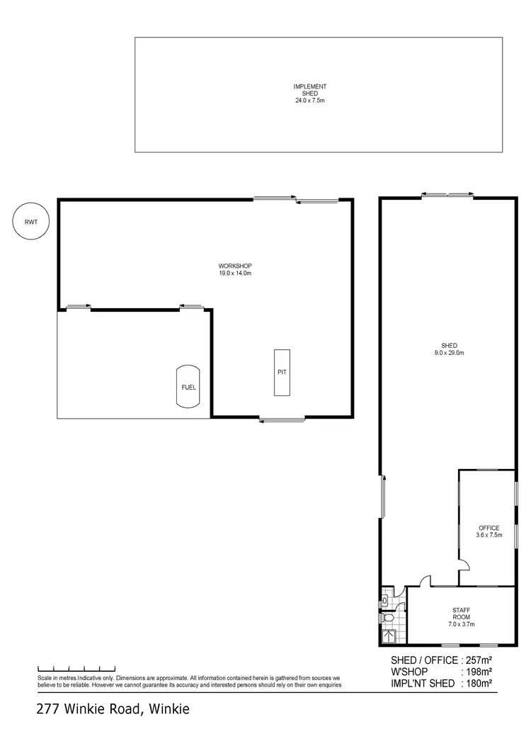 Floorplan of Homely rural property listing, 277 Winkie Road, Winkie SA 5343