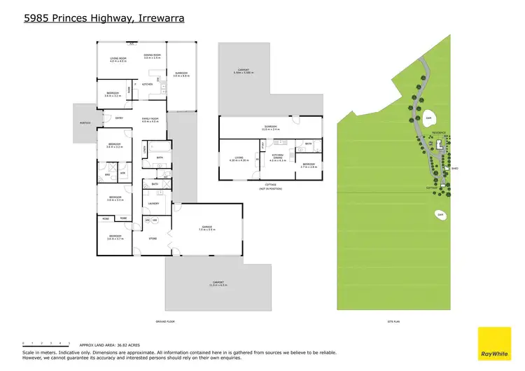 Floorplan of Homely rural property listing, 5985 Princes Highway, Irrewarra VIC 3249