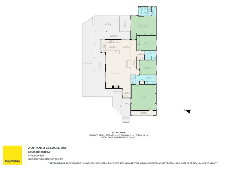 Floorplan of Homely house listing, 2 Otranto Close, Eagle Bay WA 6281