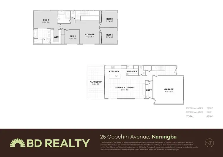 Floorplan of Homely house listing, 25 Coochin Avenue, Narangba QLD 4504
