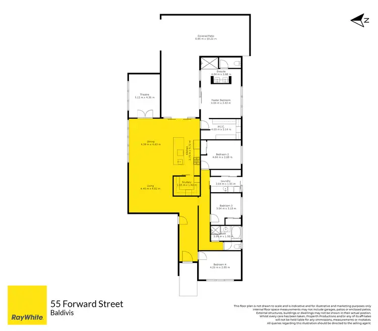 Floorplan of Homely house listing, 55 Forward Street, Baldivis WA 6171
