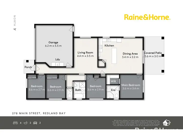 Floorplan of Homely house listing, 278 Main Street, Redland Bay QLD 4165