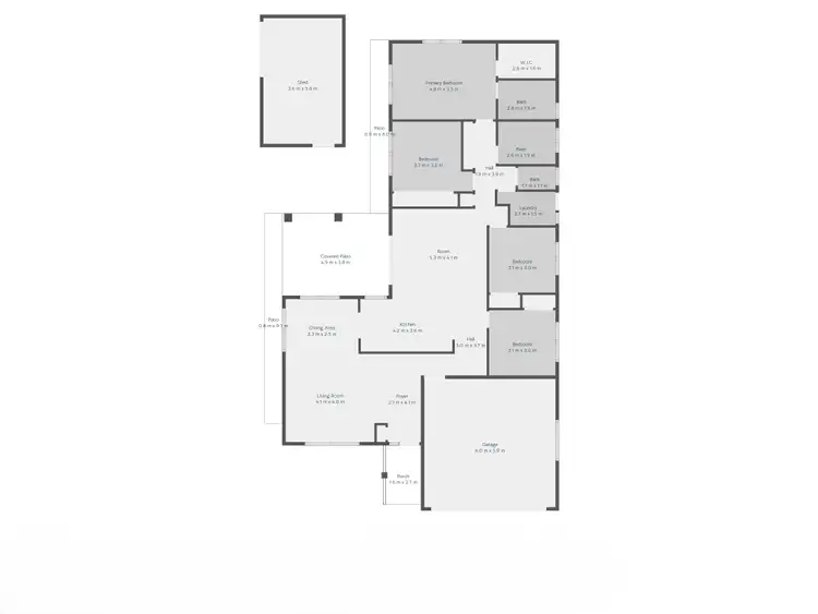 Floorplan of Homely house listing, 12 Petrie Way, Idalia QLD 4811