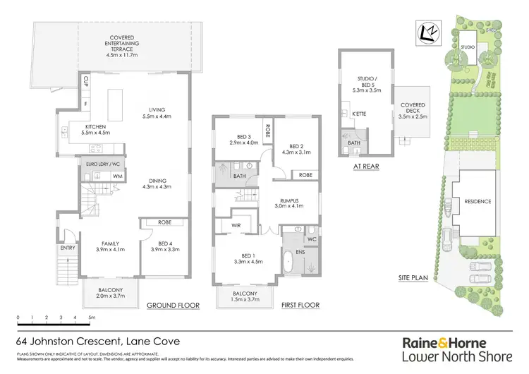 Floorplan of Homely house listing, 64 Johnston Crescent, Lane Cove NSW 2066
