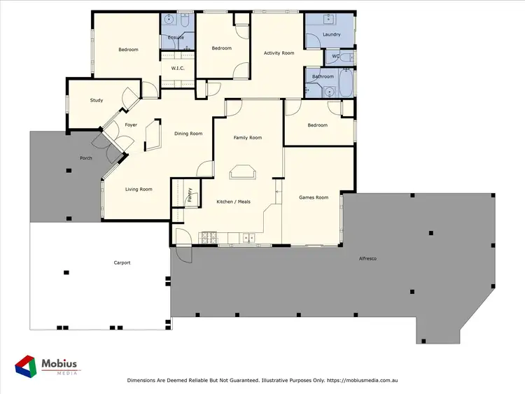 Floorplan of Homely house listing, 3 Aspen Close, Canning Vale WA 6155