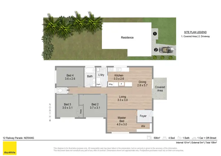 Floorplan of Homely house listing, 12 Railway Parade, Nerang QLD 4211