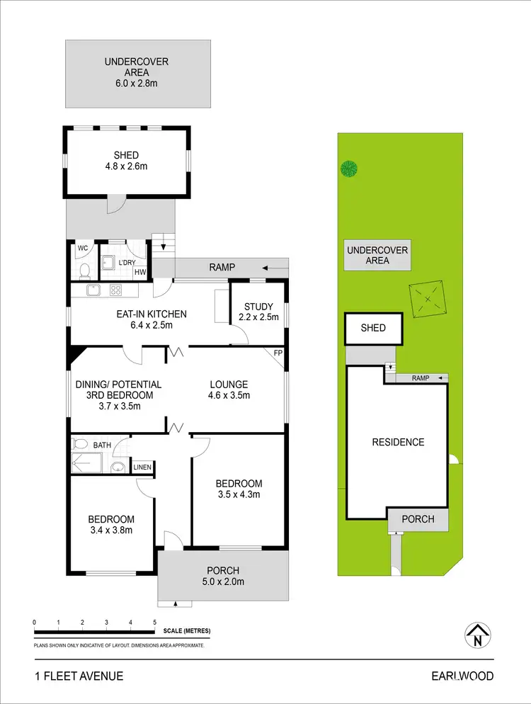 Floorplan of Homely house listing, 1 Fleet Avenue, Earlwood NSW 2206