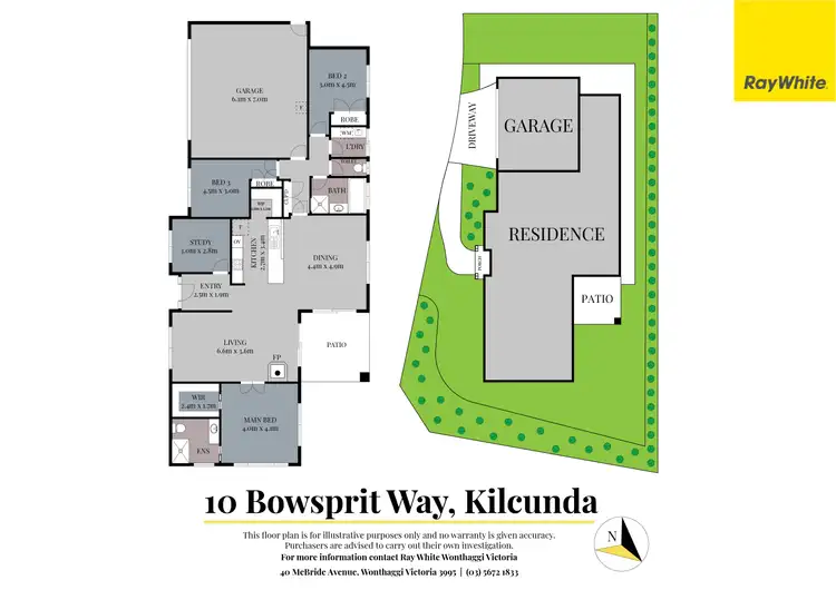 Floorplan of Homely house listing, 10 Bowsprit Way, Kilcunda VIC 3995