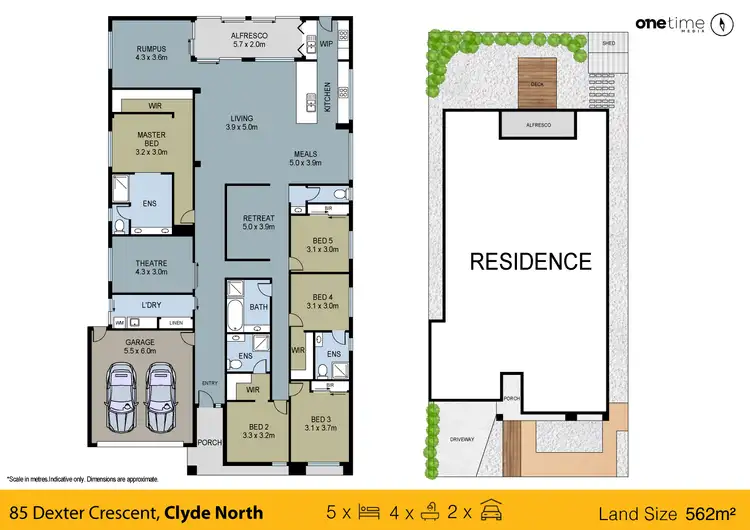 Floorplan of Homely house listing, 85 Dexter Crescent, Clyde North VIC 3978
