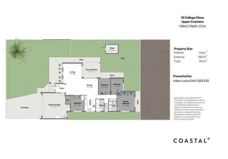 Floorplan of Homely house listing, 16 College Close, Upper Coomera QLD 4209