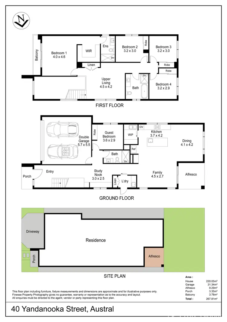 Floorplan of Homely house listing, 40 Yandanooka Street, Austral NSW 2179