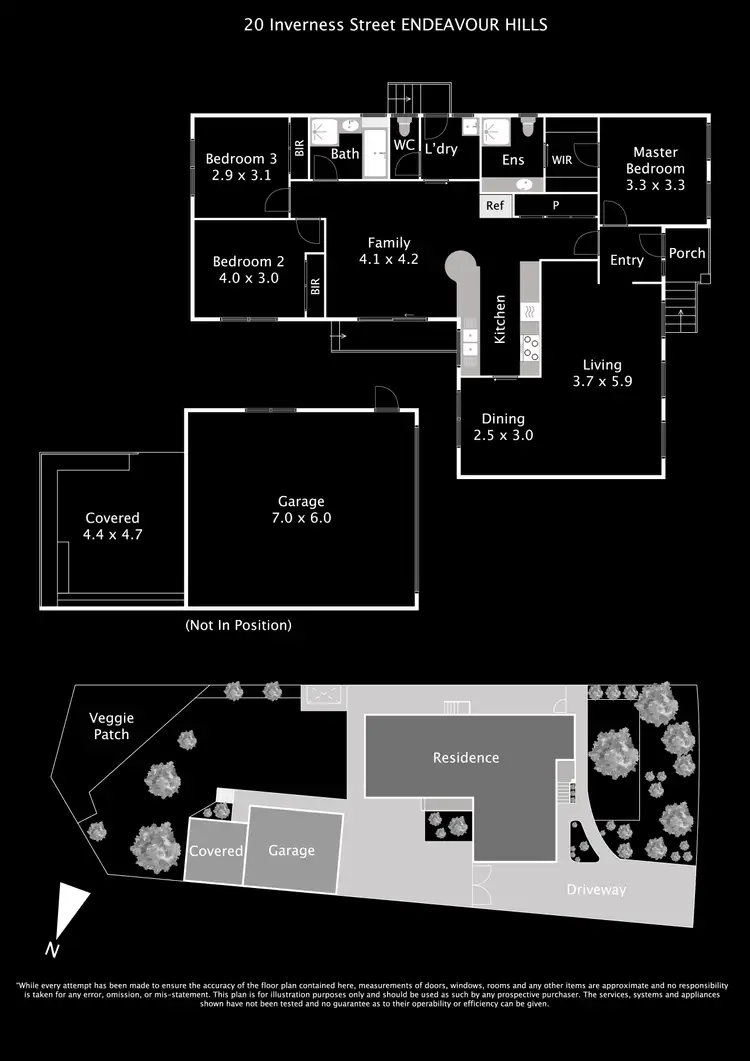 Floorplan of Homely house listing, 20 Inverness Street, Endeavour Hills VIC 3802